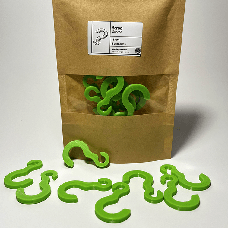 Cantoneiras para Tela SCROG – Kit com 8 peças - Undergrow