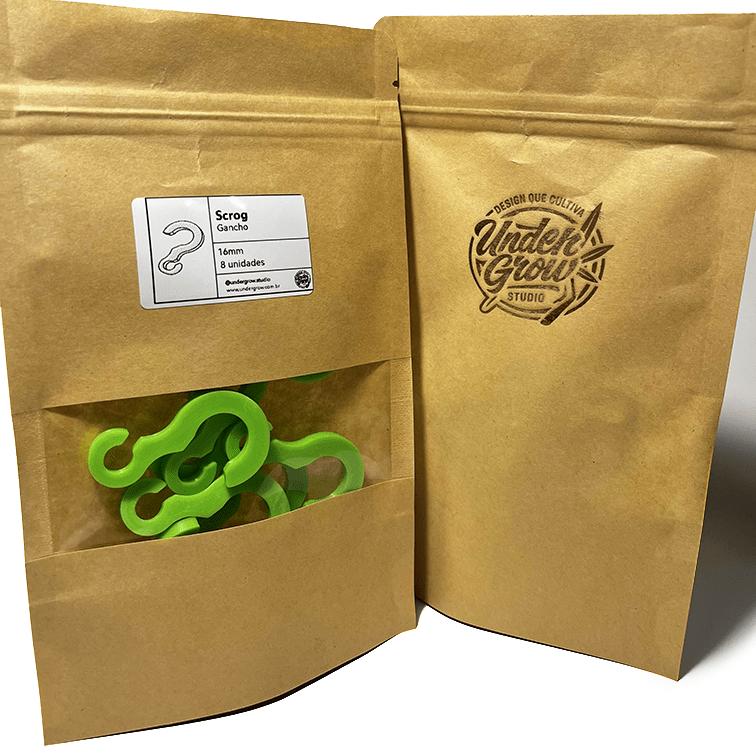 Cantoneiras para Tela SCROG – Kit com 8 peças - Undergrow