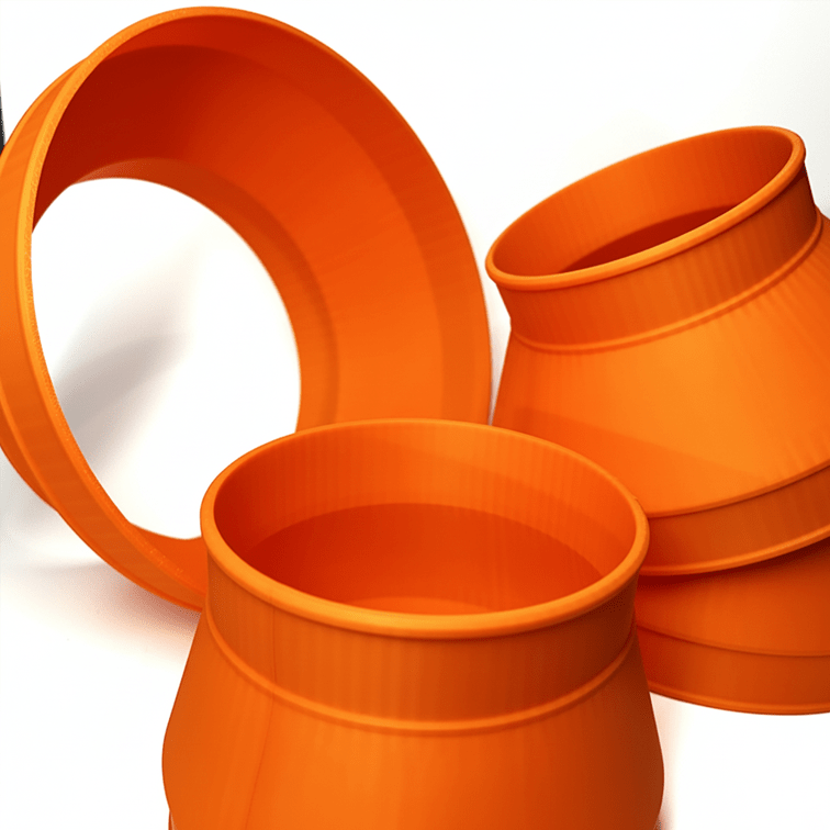 Conversor de Duto 100/125/150/200mm - Undergrow