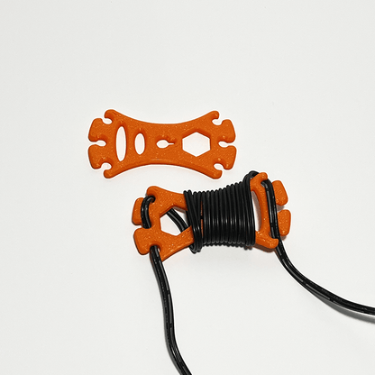 Organizador de Fios e Cabos – Pack com 4 Peças - Undergrow