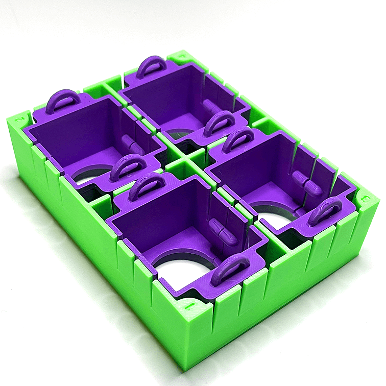 Organizador Lã de Rocha (4×4 cm) - Undergrow