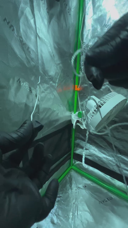 Cantoneiras para Tela SCROG – Kit com 8 peças