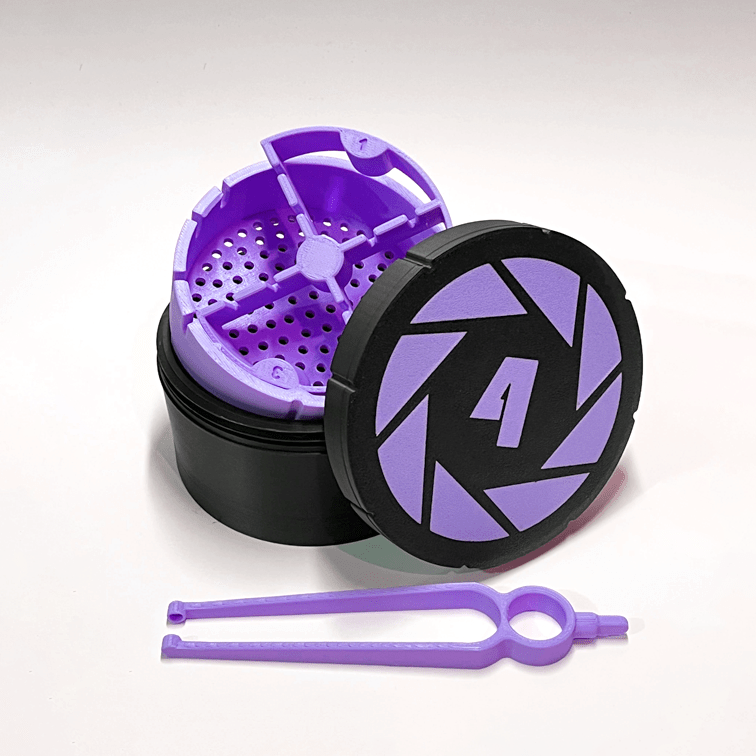 Seed Vault 4 (Roxo) – Germinadora com Divisória - Undergrow